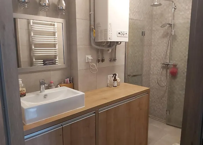 Mieszkanie Z Ogrodkiem W Ustroniu אוסטראון